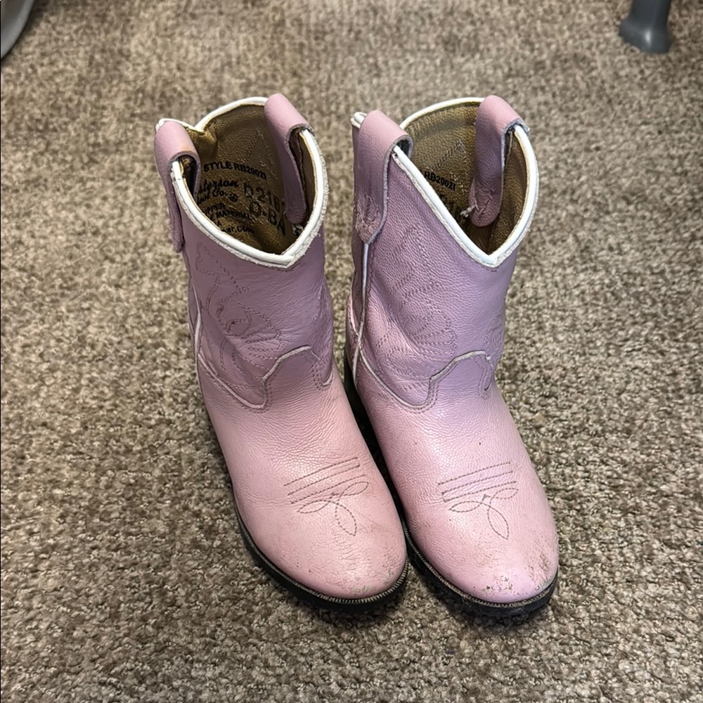 Pink Western Cowboy Boots